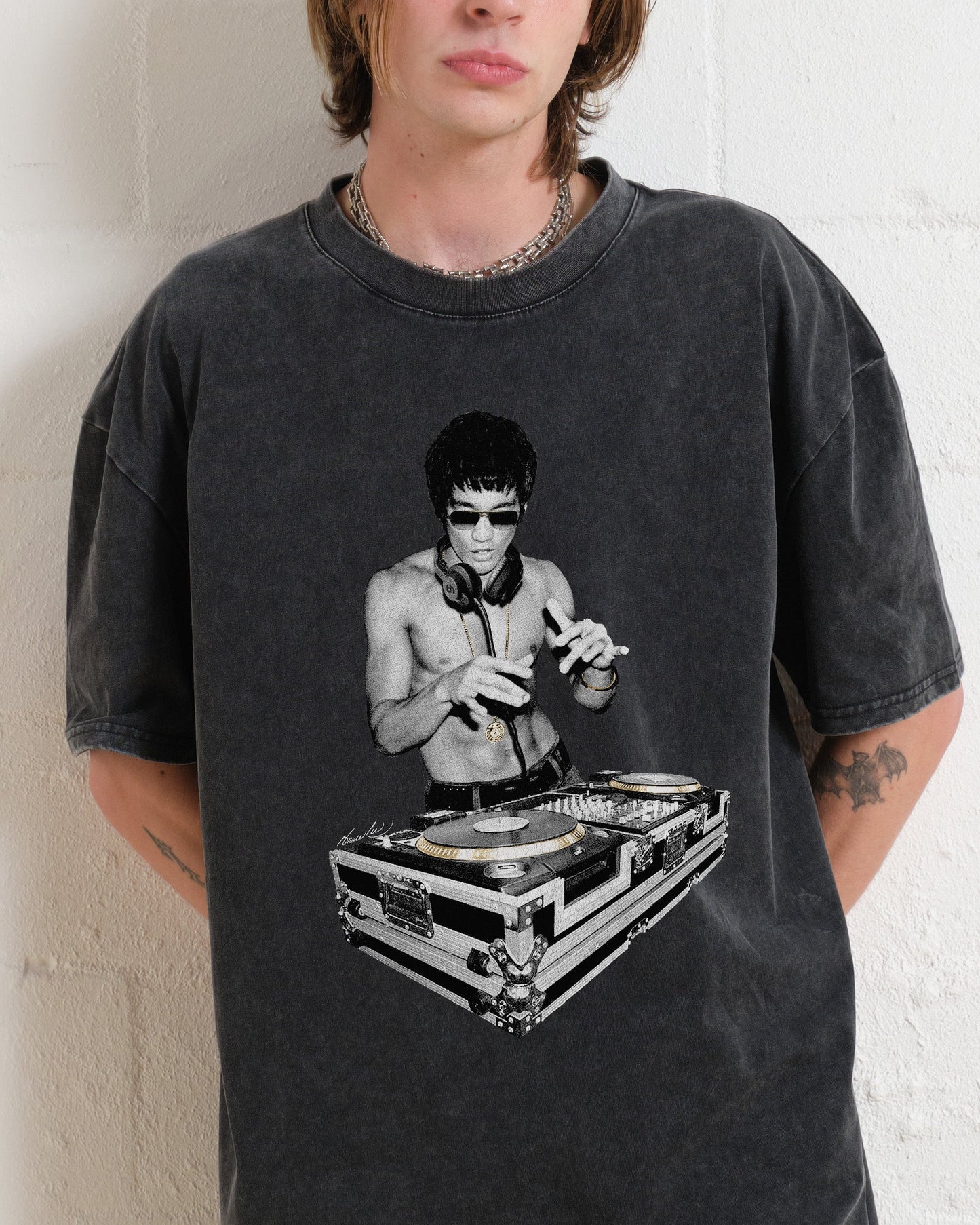 DJ Bruce Lee Oversized Tee