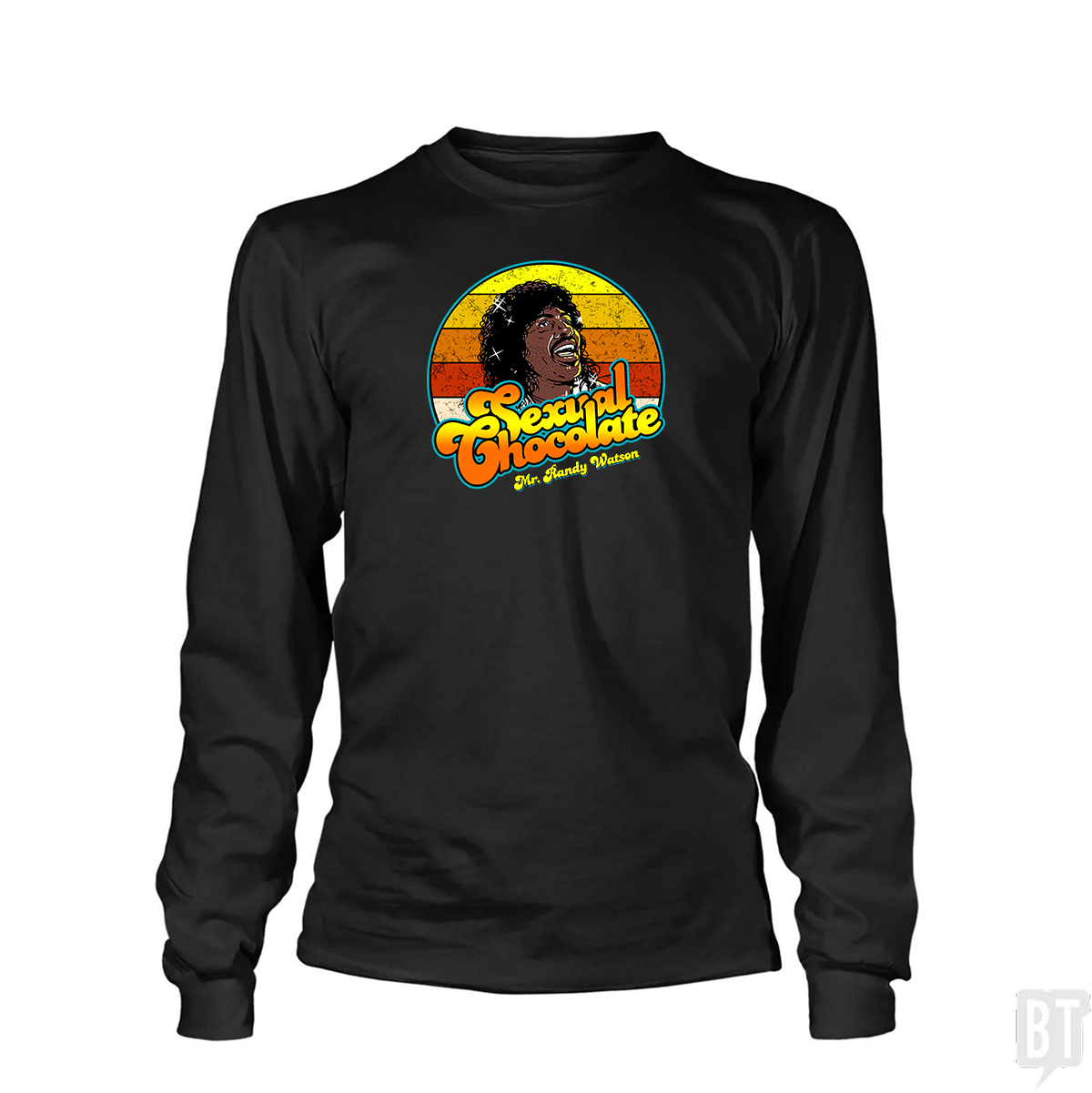Randy Watson Sexual Chocolate Retro Long Sleeve