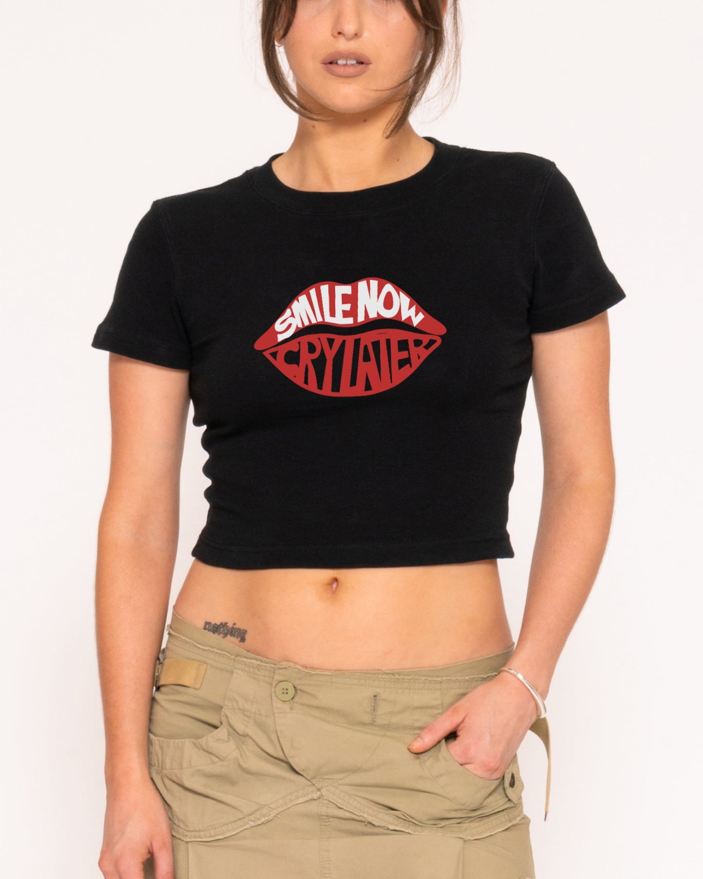 Smile Now, Cry Later Baby Tee
