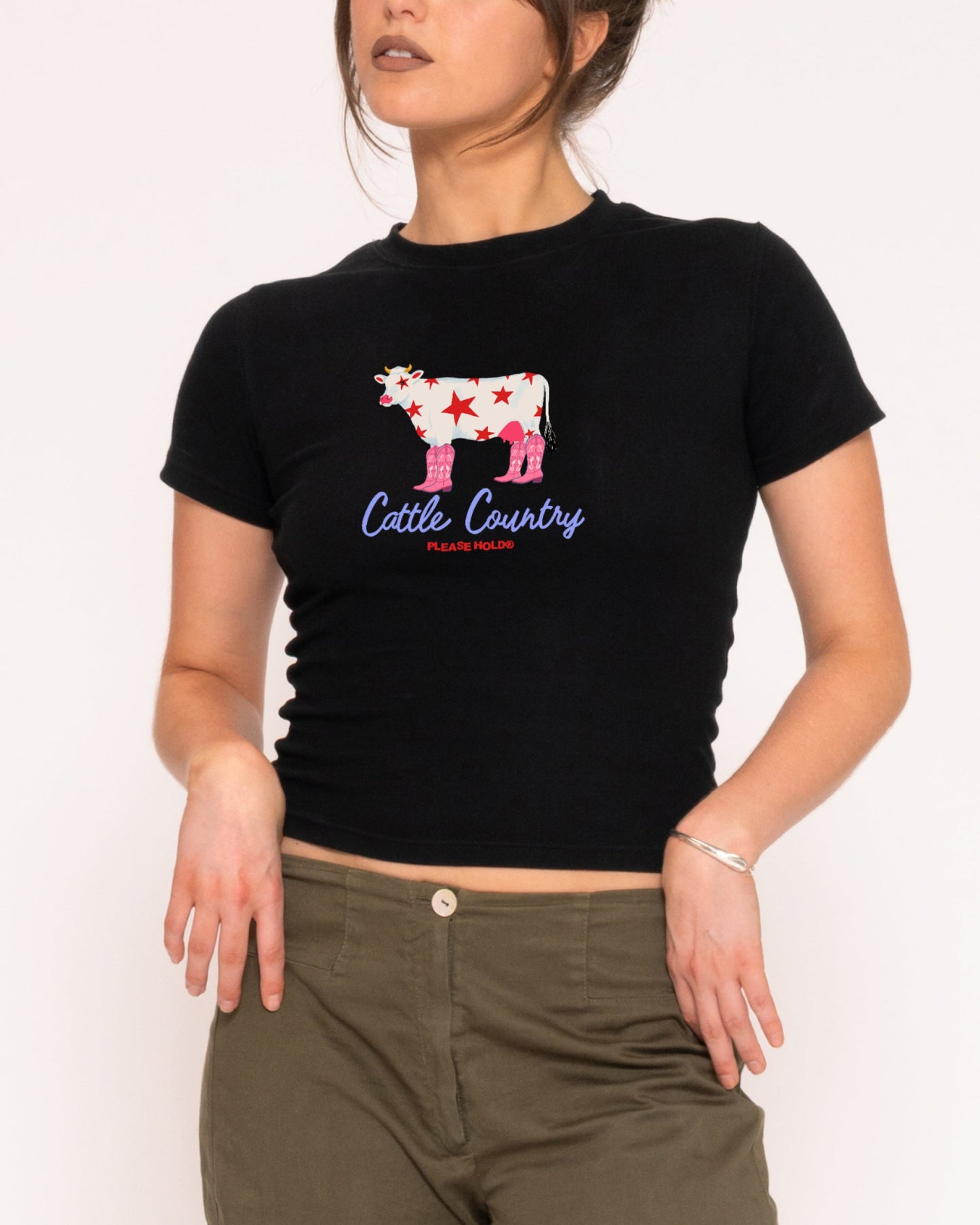 Cattle Country Longline Baby Tee