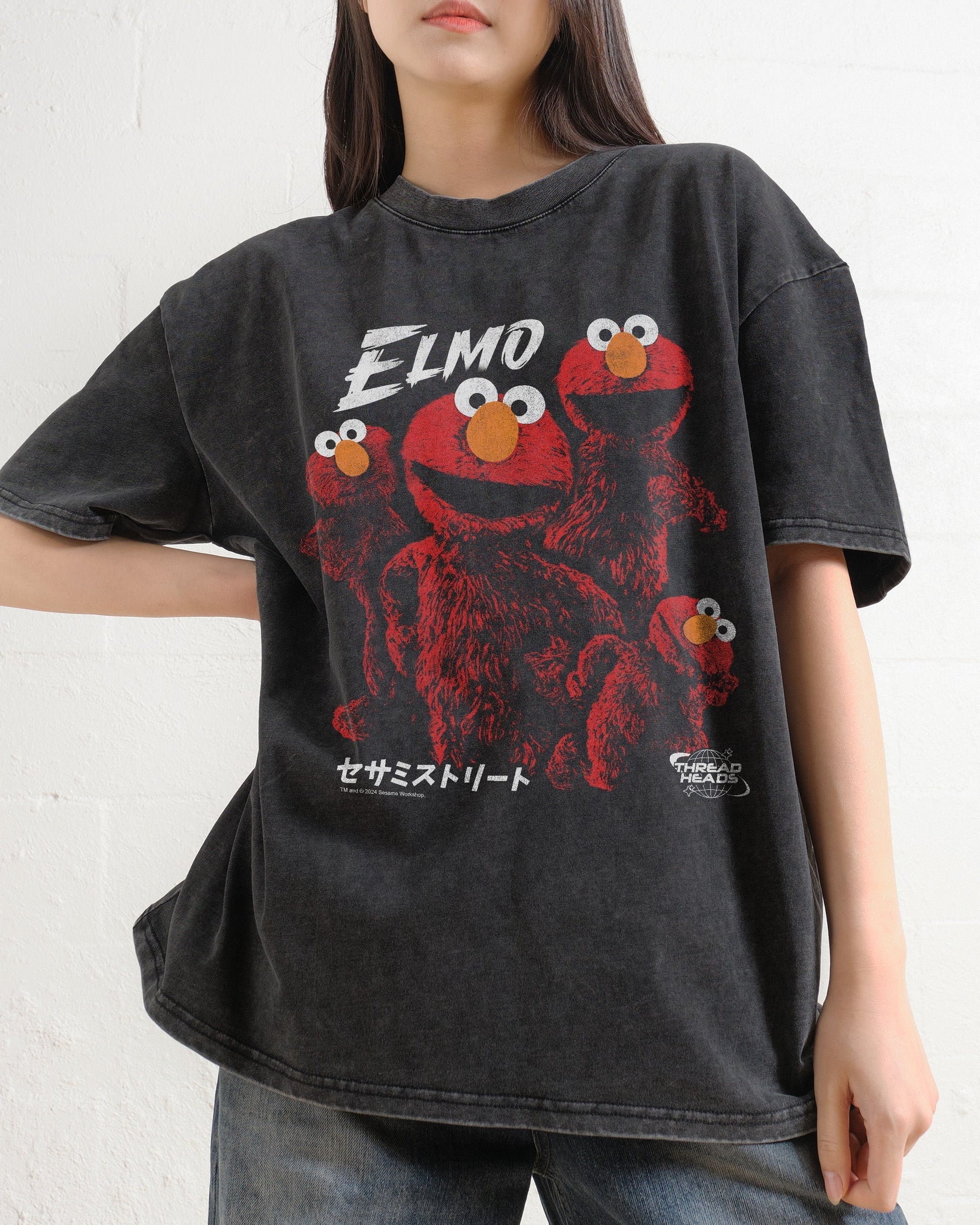 Tokyo Elmo Oversized Tee