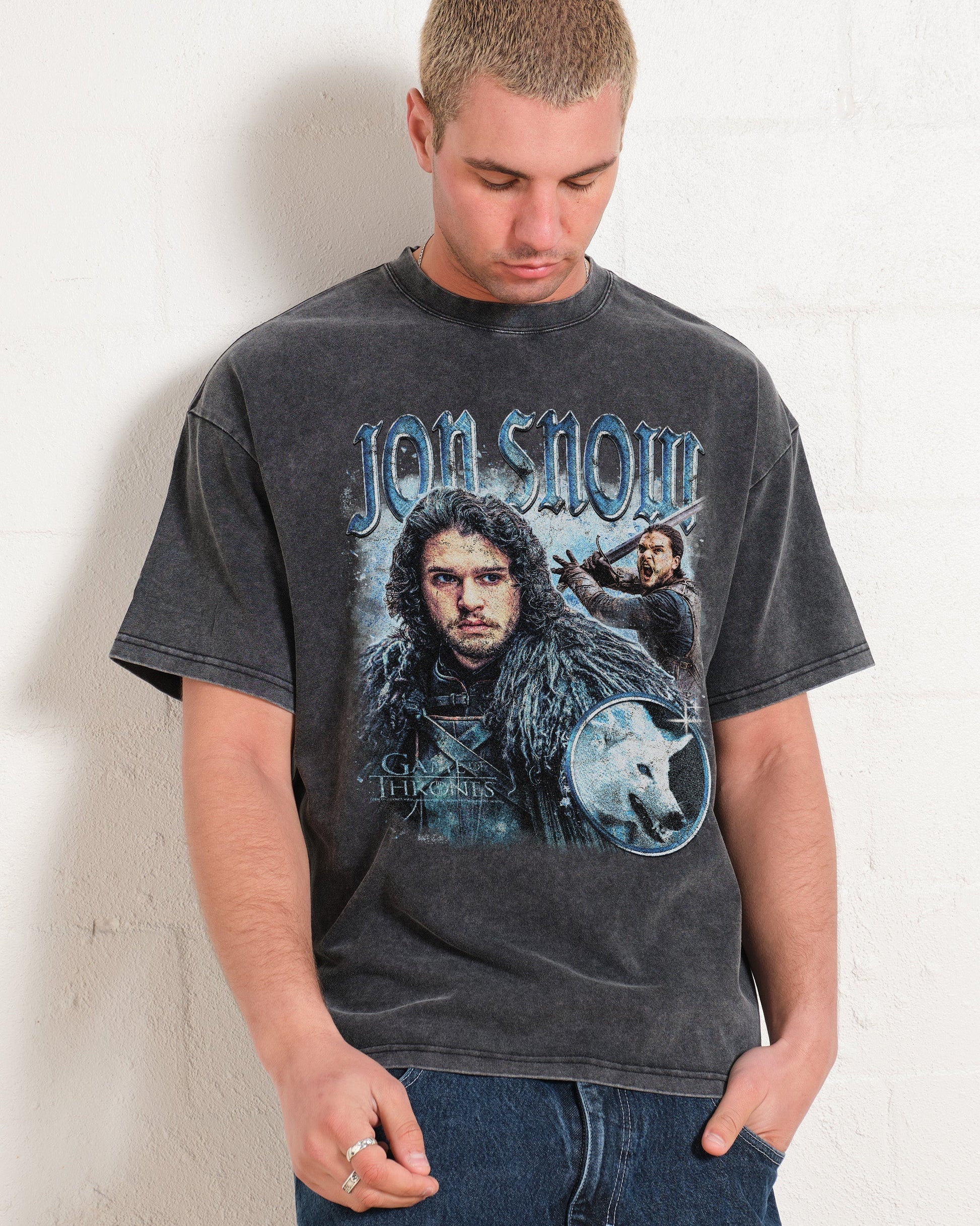 Vintage Jon Snow Oversized Tee