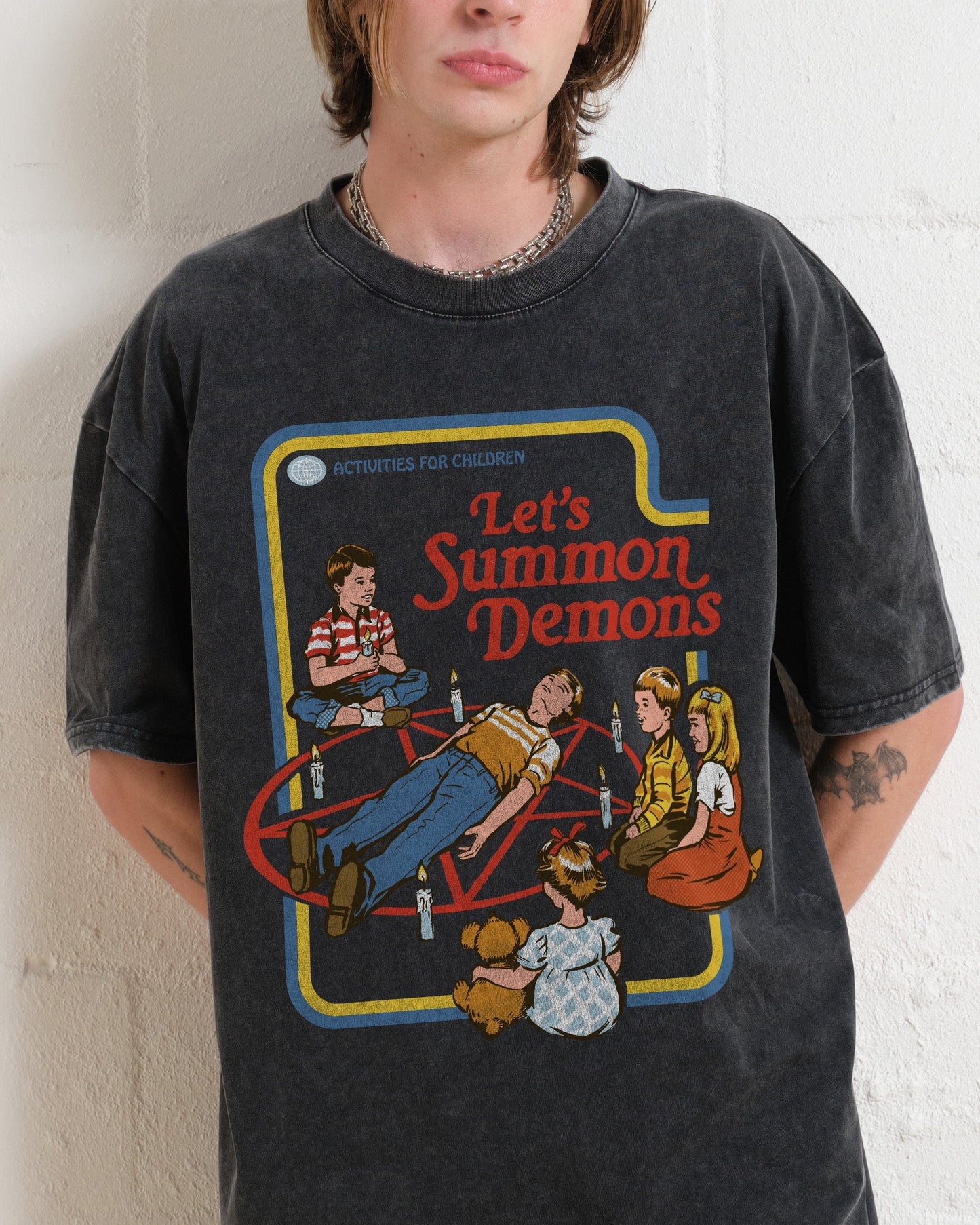 Let's Summon Demons Oversized Tee