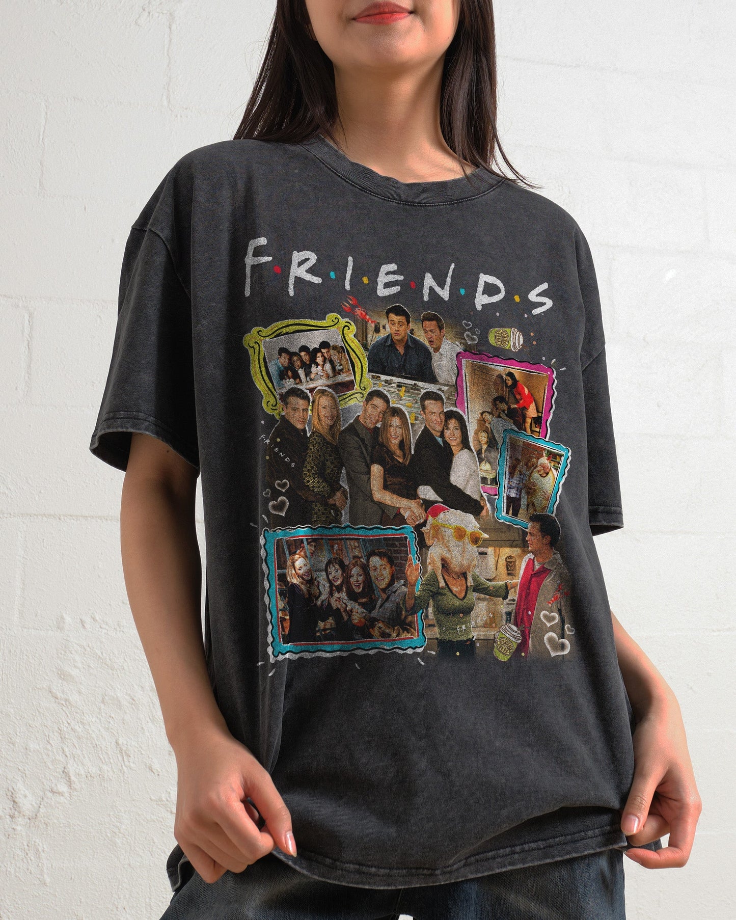 Friends Vintage Oversized Tee