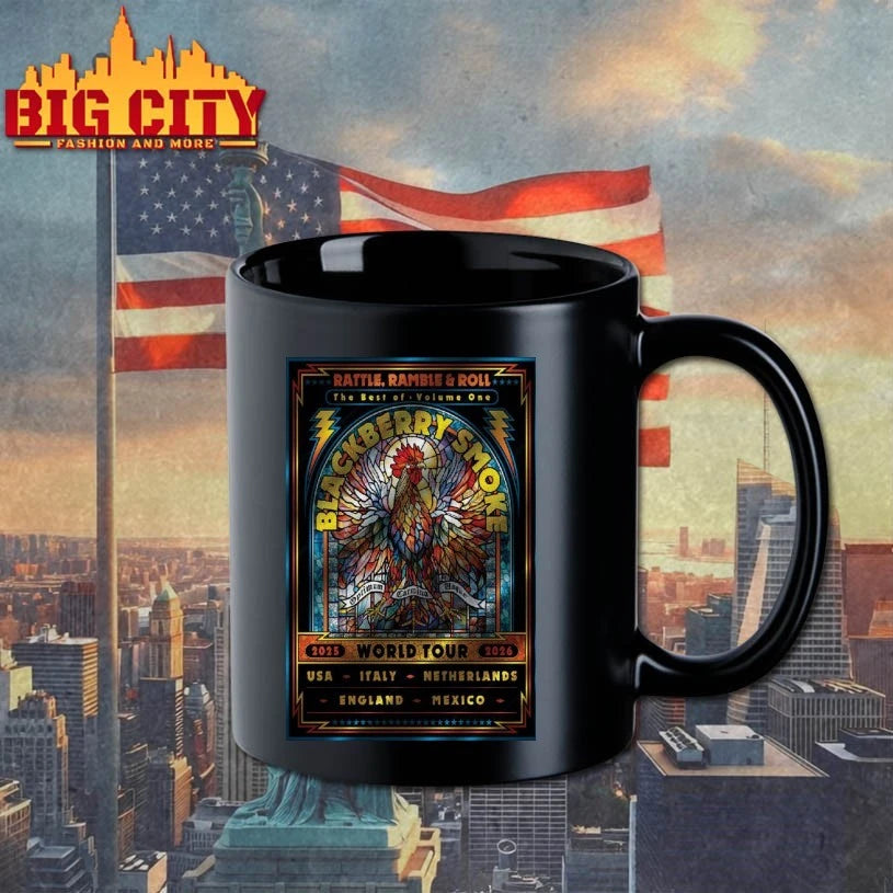 Blackberry Smoke 2025 2026 World Tour Poster Shirts