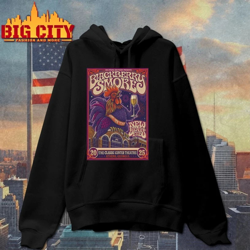 Blackberry Smoke In Athens, GA On Dec 31 2025 Poster shirts