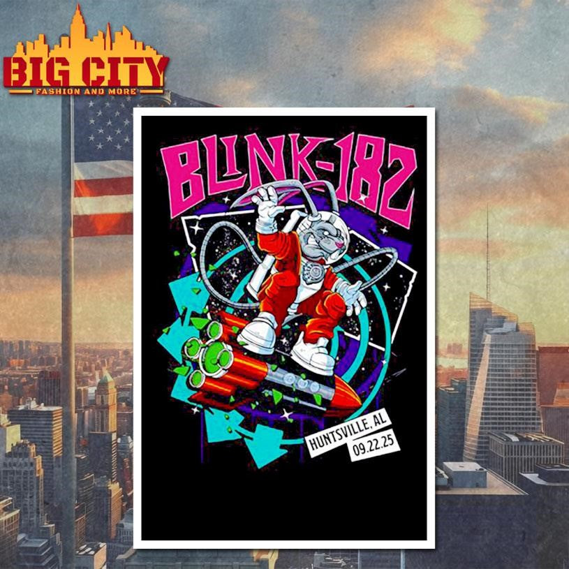 Blink 182 2025 Concert Shirt