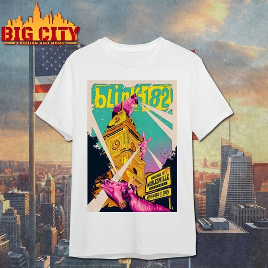 Blink 182 9.17.2025 Ruoff Music Center In Noblesville IN Poster Shirt