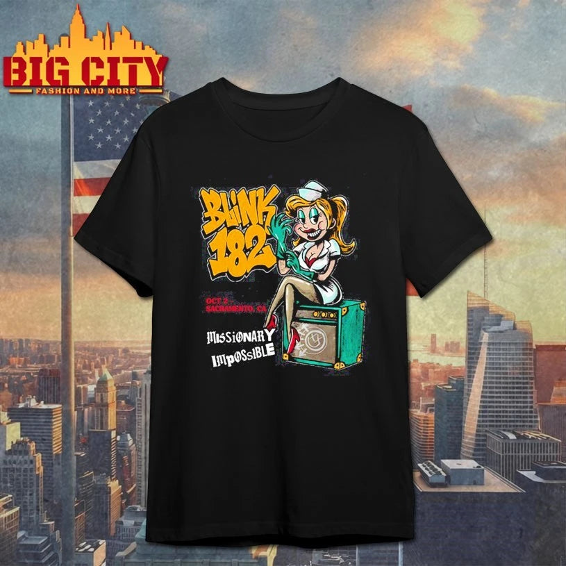 Blink 182 Aftershock Festival in Sacramento CA Oct 2 2025 Shirts