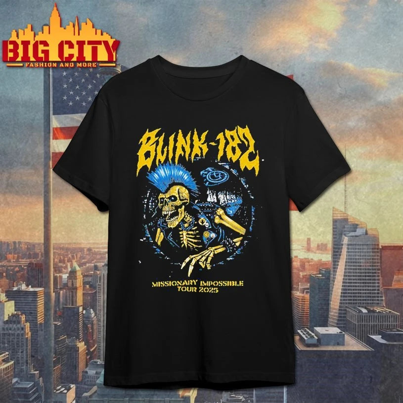 Blink 182 Missionary impossible Tour 25 Shirt