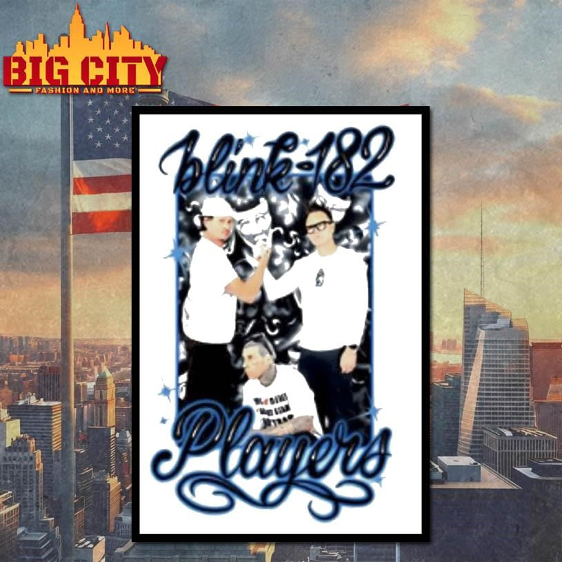 Blink 182 Players Graphic Shirt
