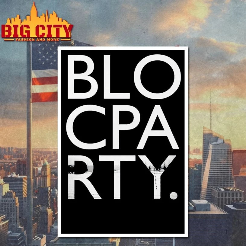 Bloc Party Silent Alarm Logo shirt