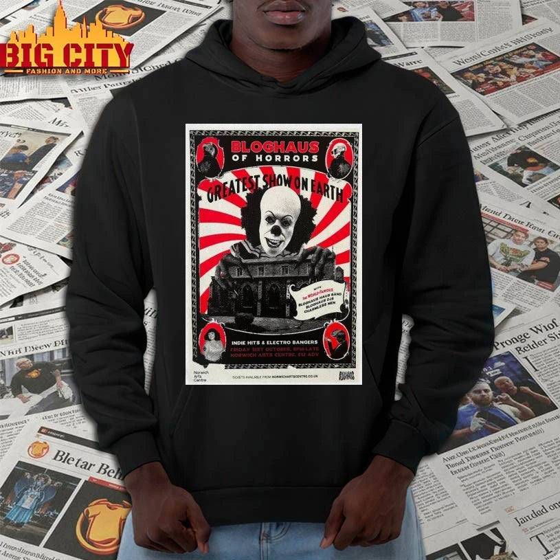 Bloghaus Of Horror’s Greatest Show On Earth Oct 31 2025 shirt