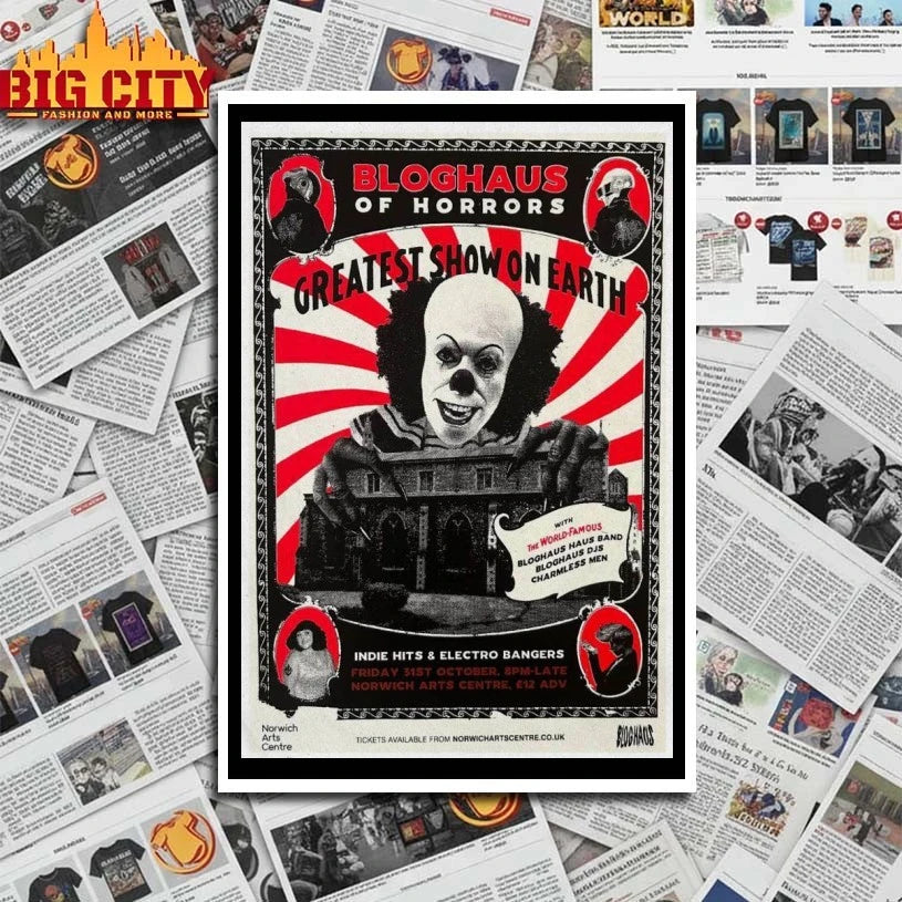 Bloghaus Of Horror’s Greatest Show On Earth Oct 31 2025 shirt