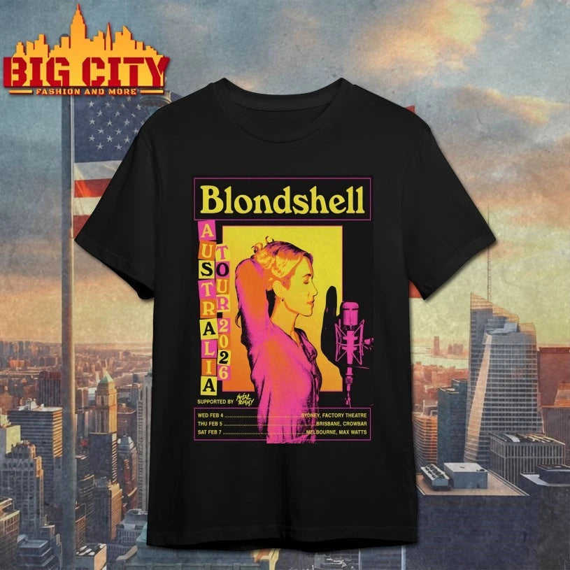 Blondshell Australia 2026 Shows Poster shirt