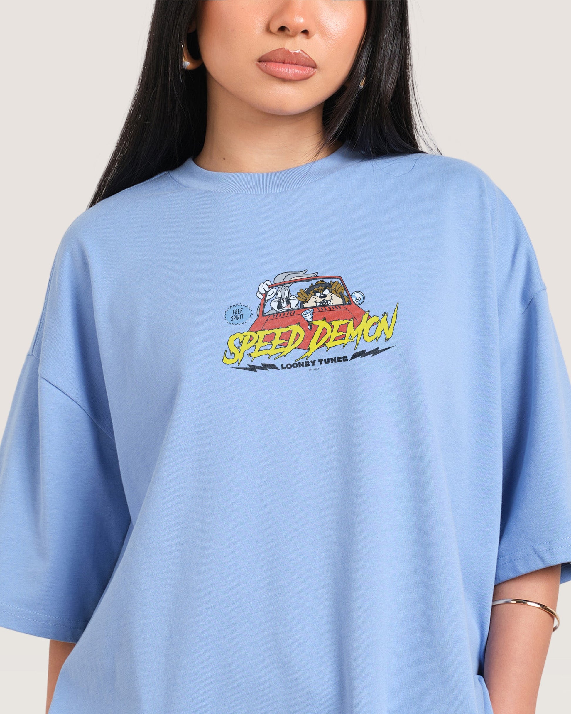 Speed Demon Oversized Tee