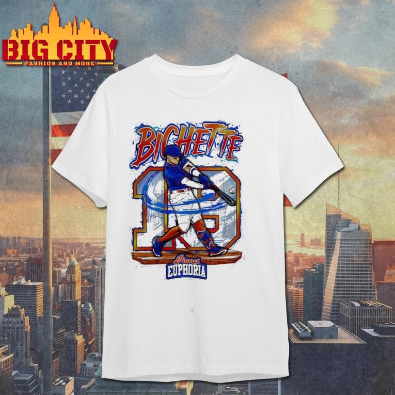 Bo Bichette New York Mets Hand Drawn Artwork Shirt