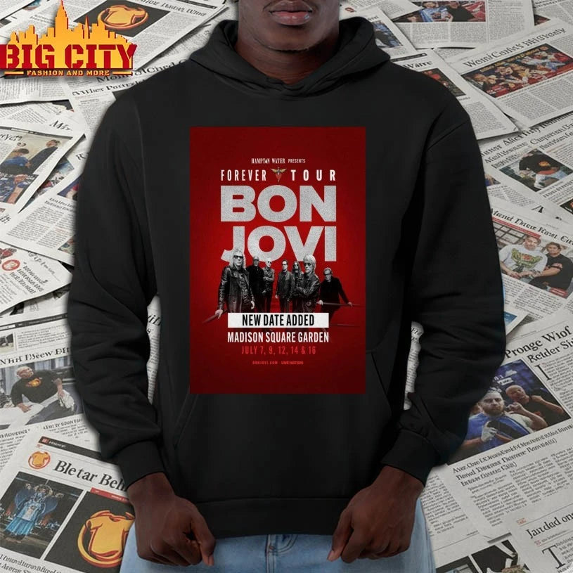 Bon Jovi Forever Tour July 7-19 2026 Poster shirt