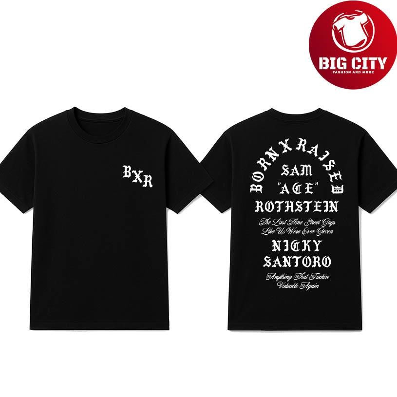 Born X Raised Tangiers Crewneck Two Sided Shirt