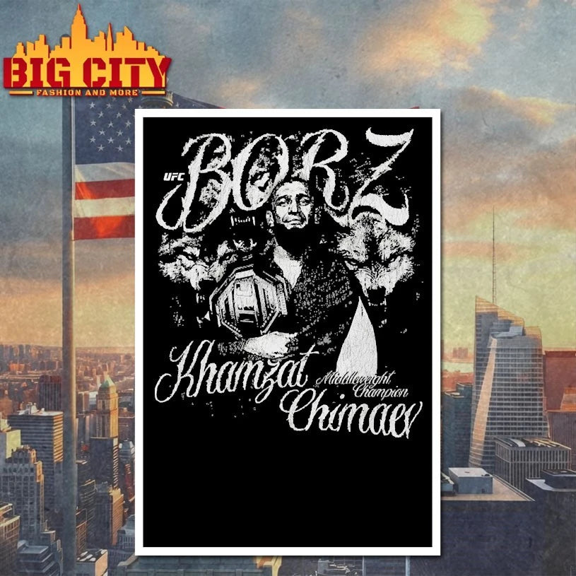 Borz Khamzat Chimaev Grunge 2025 Shirts