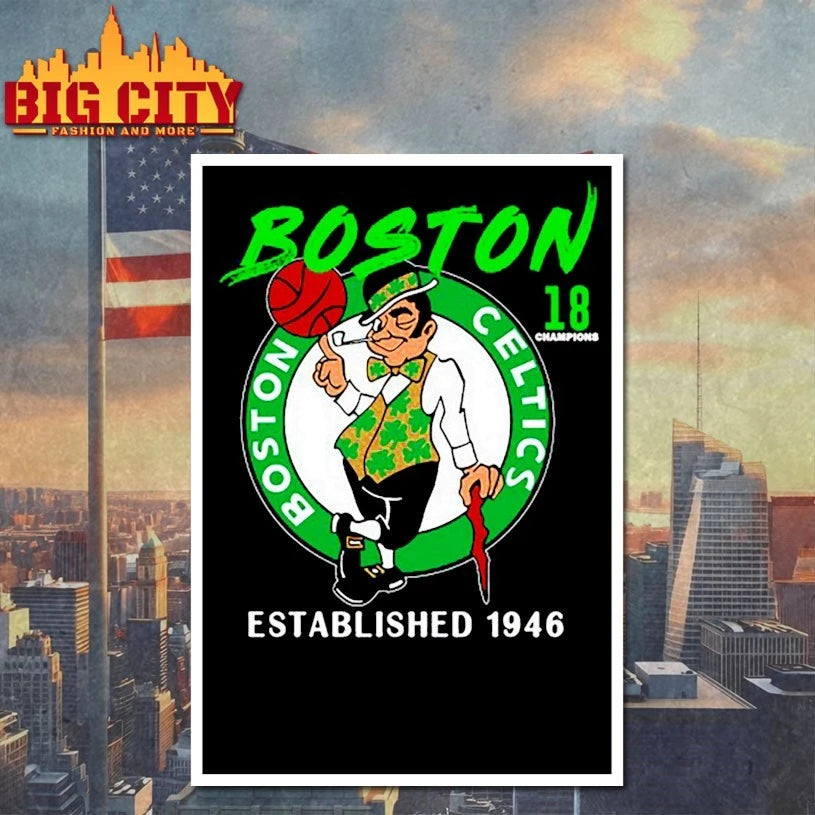Boston Celtics Established 1946 18 Championships shirts