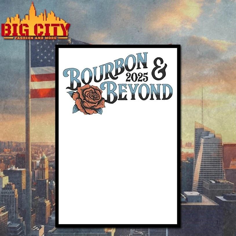 Bourbon And Beyond 2025 B&amp;B Rose Only In KY Tour shirt