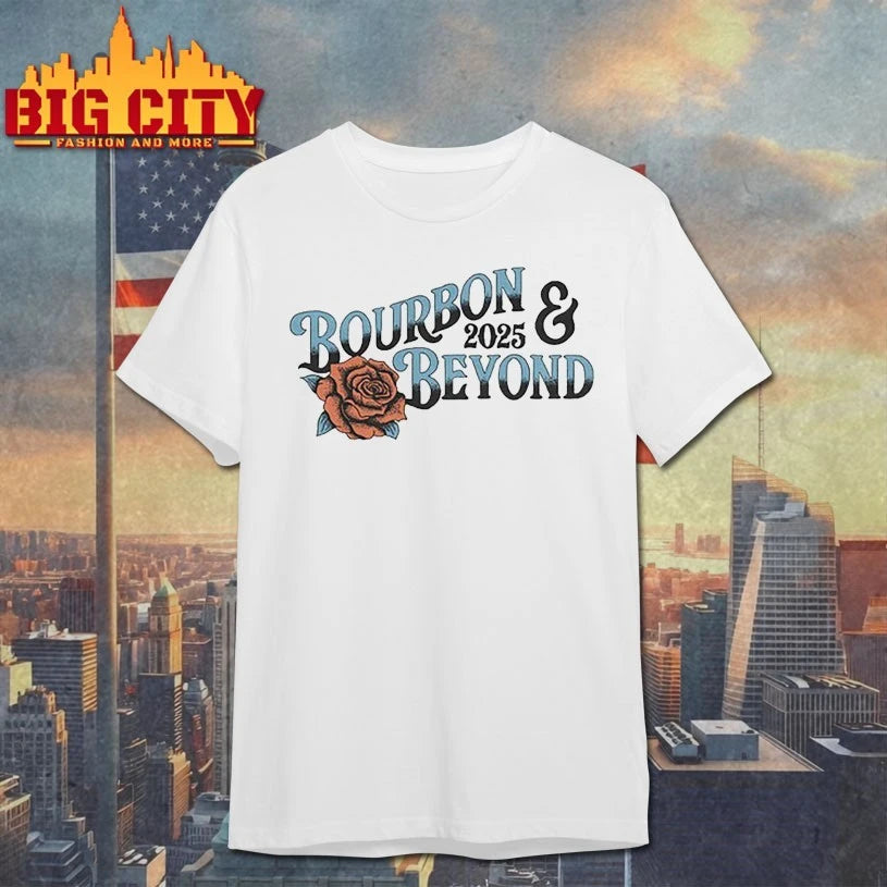 Bourbon And Beyond 2025 B&amp;B Rose Only In KY Tour shirt