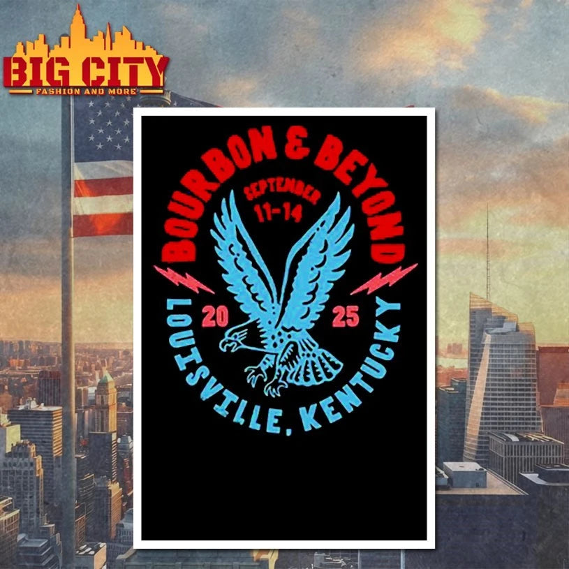Bourbon &amp; Beyond Sept 11-14 2025 Louisville KY Tour shirt