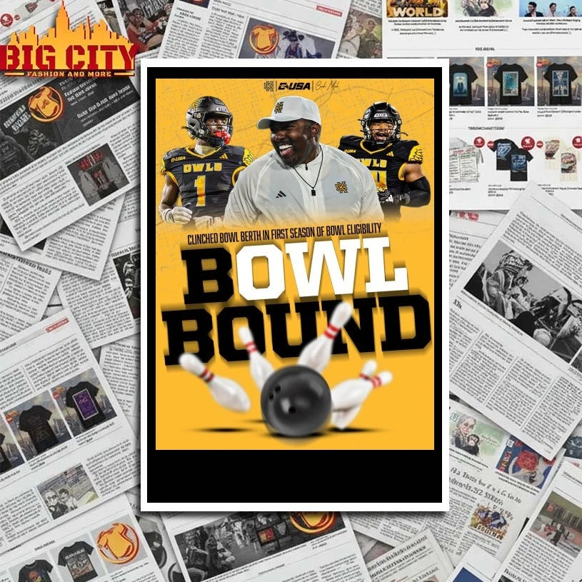 Bowl Bound Kennesaw State Owls 2025 poster shirt