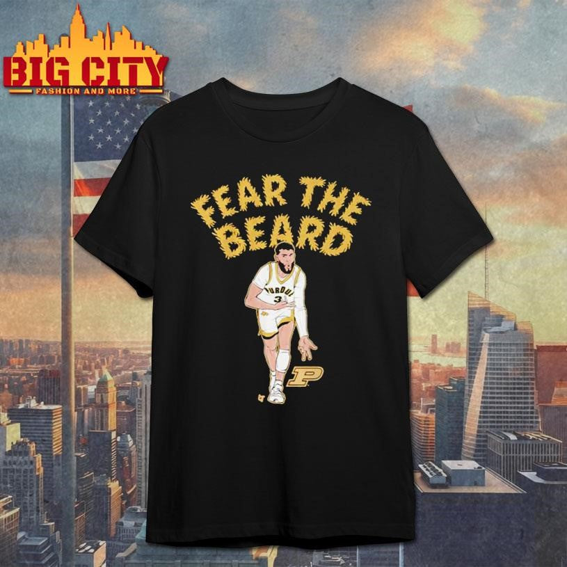 Braden Smith Fear The Beard Purdue Boilermakers Shirt