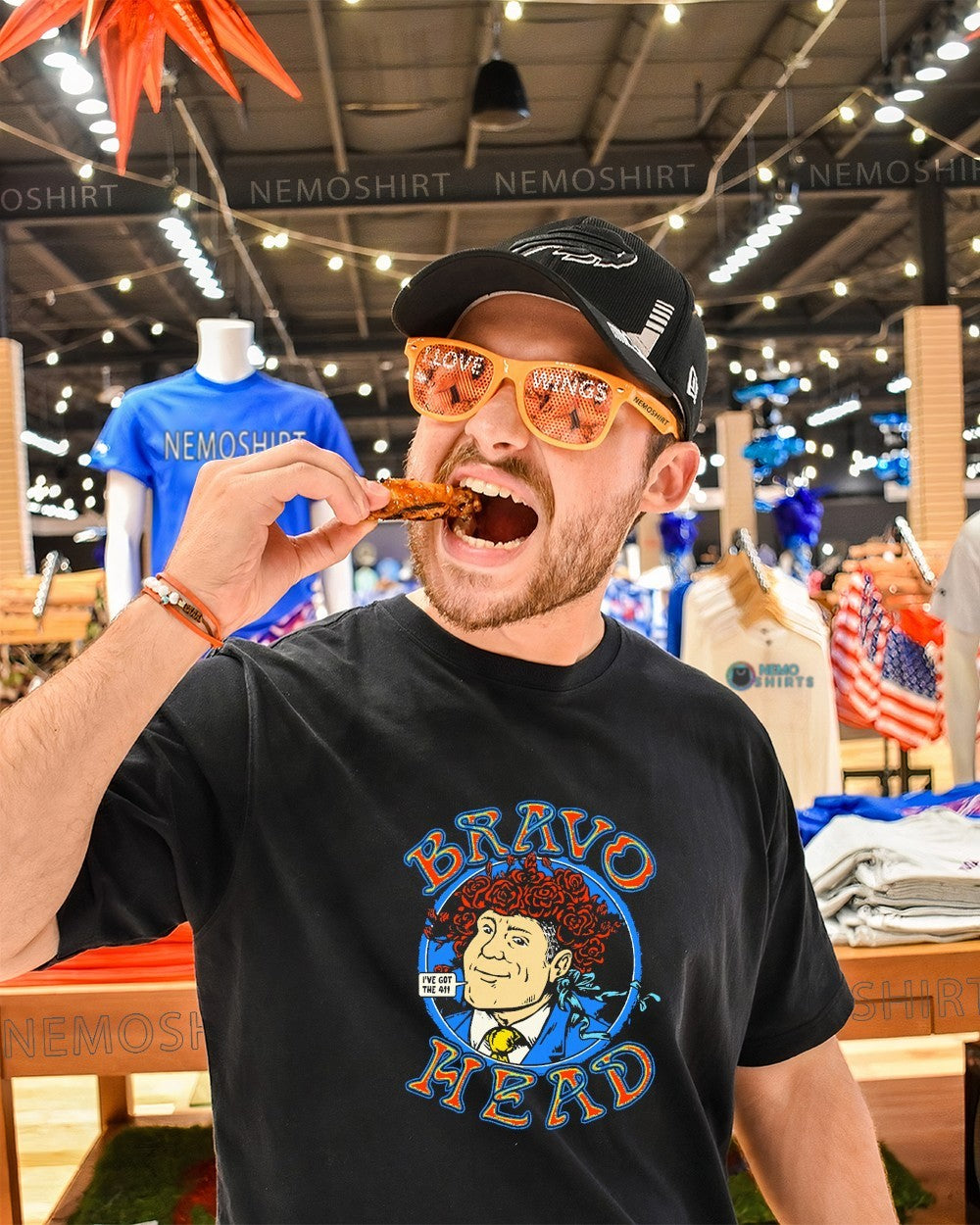 Bravo head I’ve got the 411 shirt