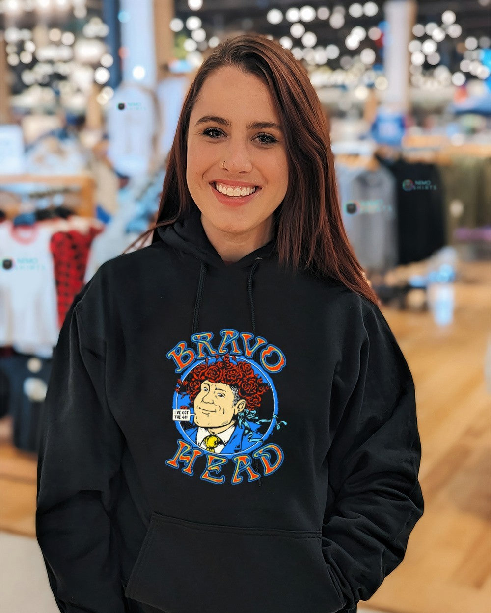 Bravo head I’ve got the 411 shirt