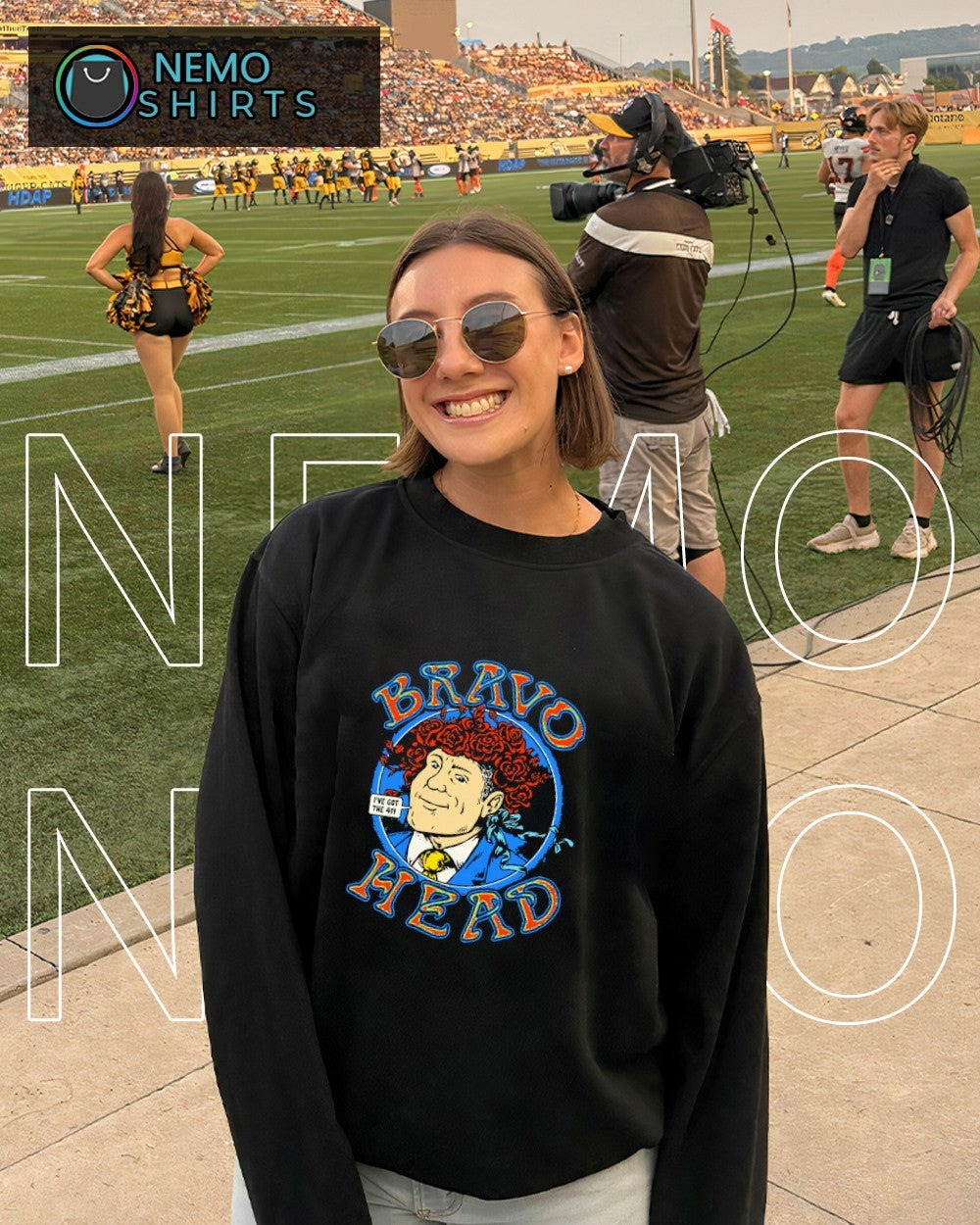 Bravo head I’ve got the 411 shirt