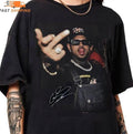 Breezy Bowl XX 2025 Tour Tee Vintage CB Middle Finger Shirt Casual Streetwear Styles Summer Trendy