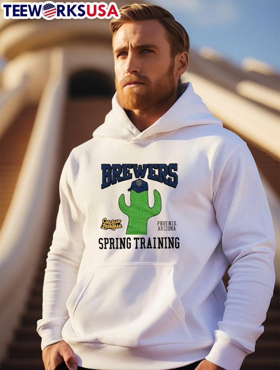 Brewers Phoenix Arizona Spring Training Cactus Hat shirt