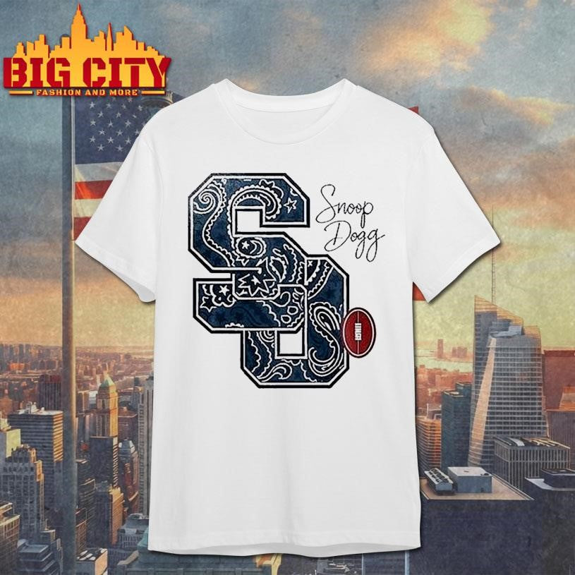 Brisbane Lions X Snoop Dogg Afl Grand Final Celebration Logo Shirt