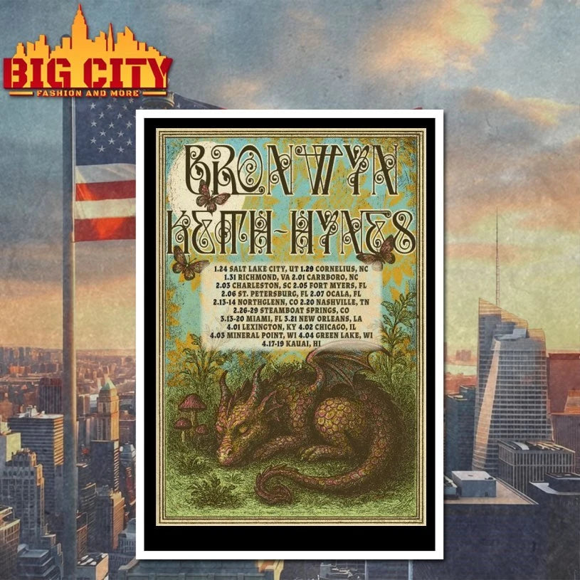 Bronwyn Keith Hynes 2026 Spring Shows Poster shirt