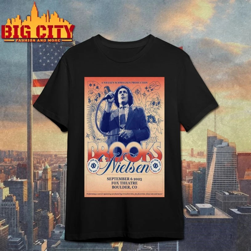 Brooks Nielsen 9-6-2025 Boulder CO Poster Shirt
