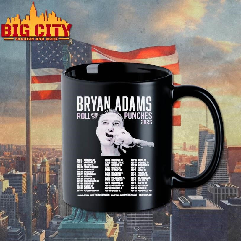 Bryan Adams Tour 2025 Shirt