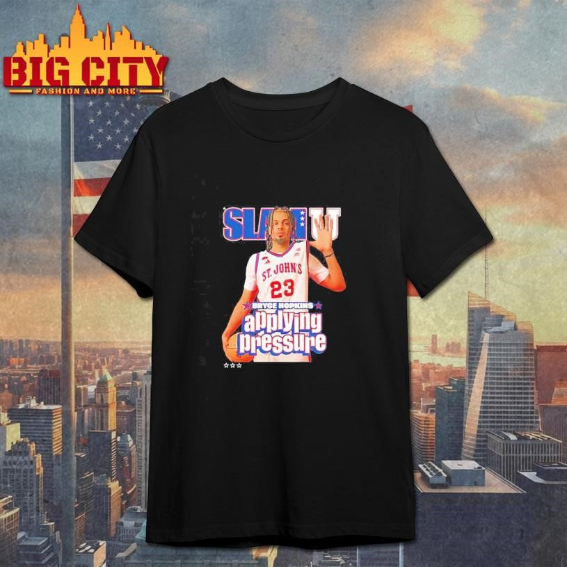 Bryce Hopkins St. John’s Red Storm SlamU Applying Pressure Shirt
