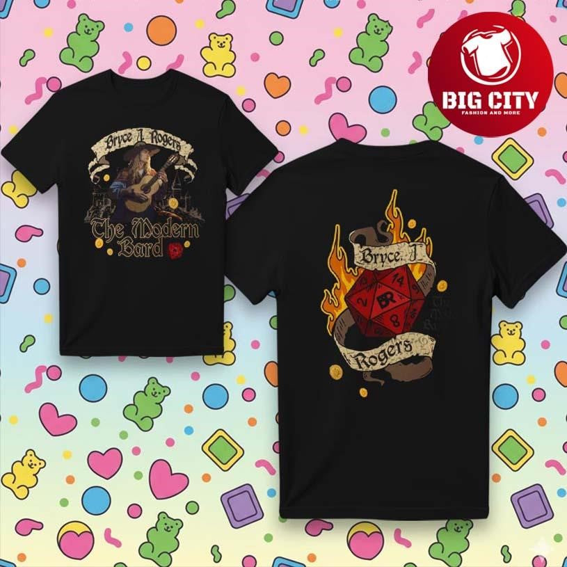 Bryce J Rogers The Modern Bard Two Sided Shirt