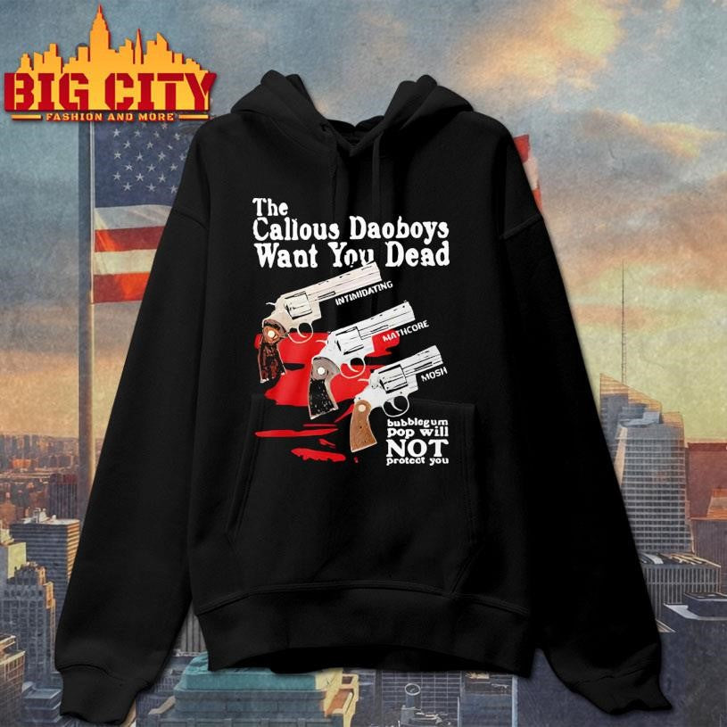 Bubblegum Pop Won’t Protect You Callous Daoboys Shirt