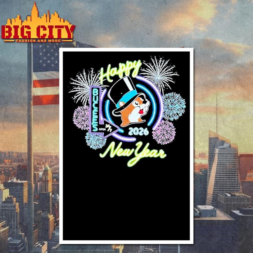 Buc Ee’s New Year’s 2026 shirt