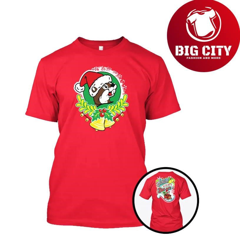 Buc-ee’s Christmas 2025 Two Sided Shirt