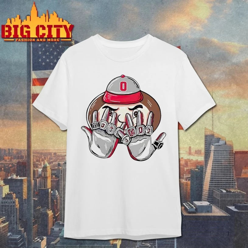 Buckeyes 9 Rings Mascot 2025 shirt