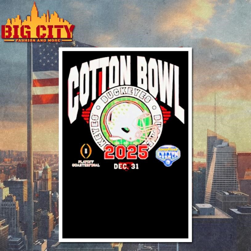 Buckeyes Goodyear Cotton Bowl Classic 2025 shirt