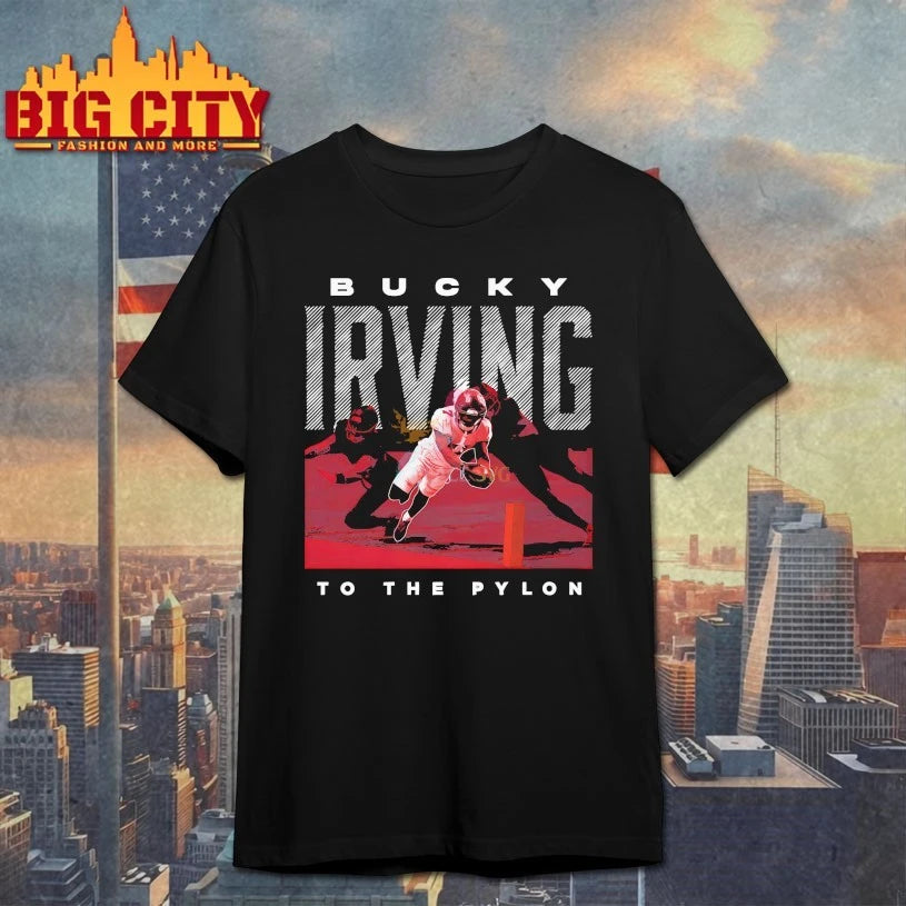 Bucky Irving Tampa Bay To The Pylon Football Shirt