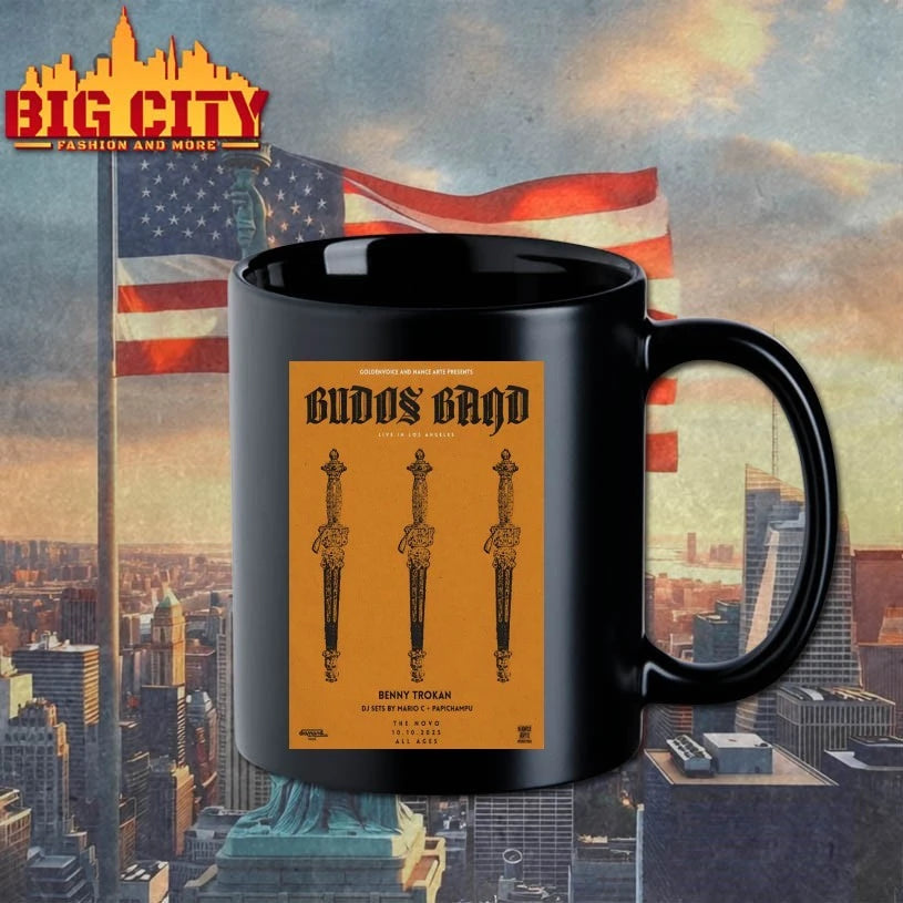 Budos Band October 10 2025 Los Angeles Tour Poster Shirt
