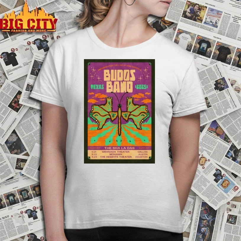 Budos Band TX Tour 2025 Poster shirt