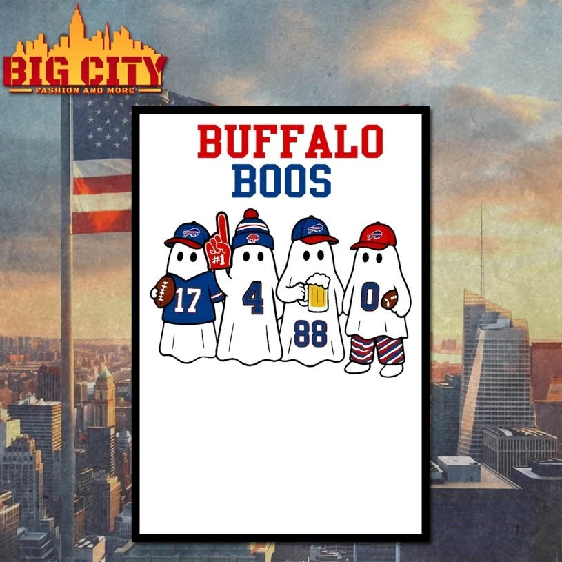 Buffalo Boos Halloween shirt